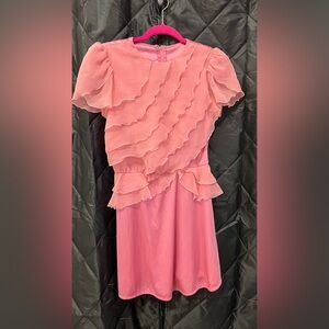 Vintage Dress - Pink skater / party dress